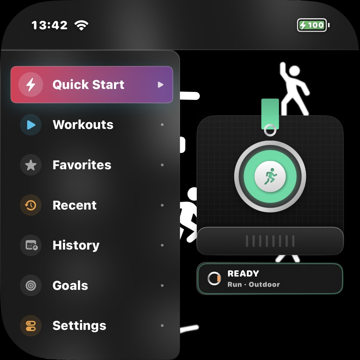 Workout Screen